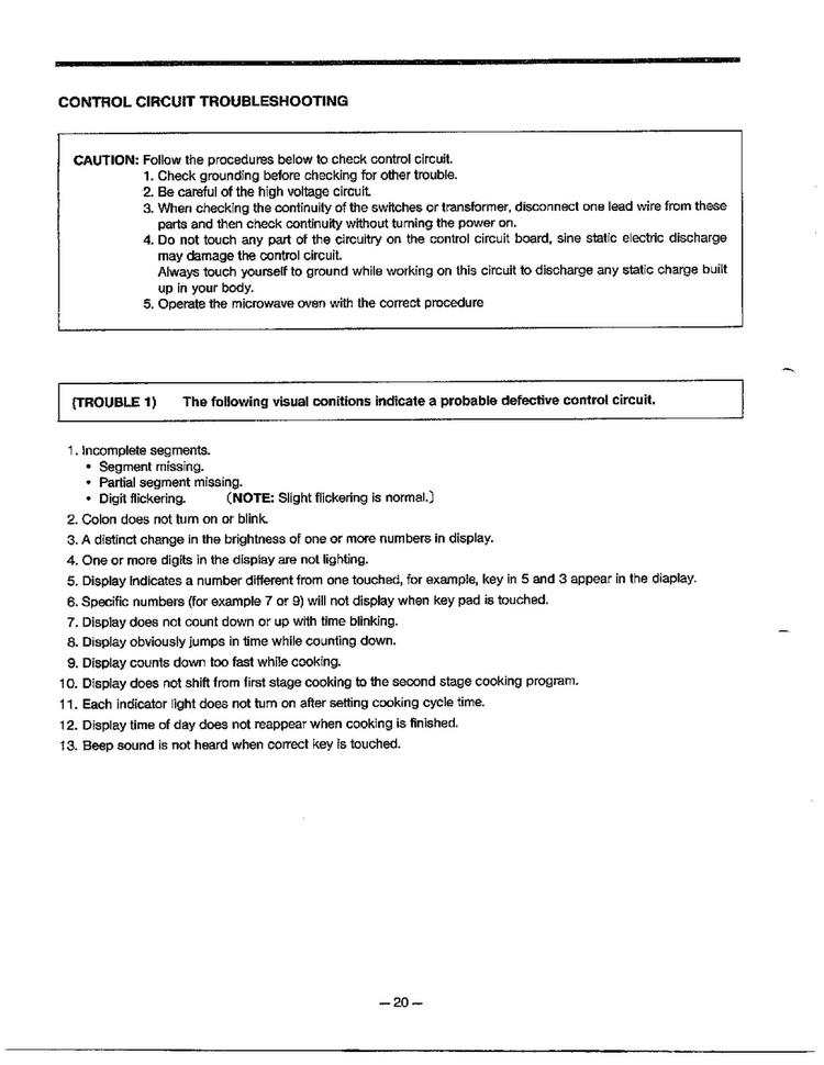 Troubleshooting Guide Page 2 Diagram and Parts List for MA-870MW  LG Microwave