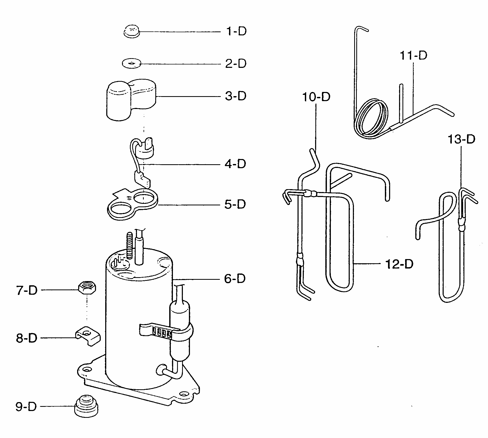 Cabinet Parts Diagram and Parts List for 58071073100  Kenmore Air Conditioner