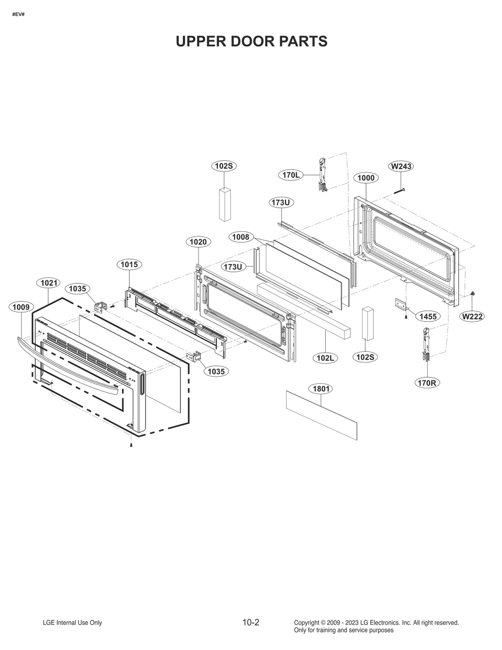 Diagram 2 Diagram and Parts List for FB4753LS ABDELGA LG Range
