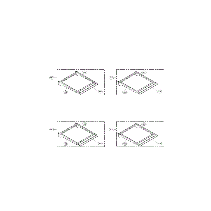 Refrigerator Diagram and Parts List for LFC25765SB 00 LG Refrigerator