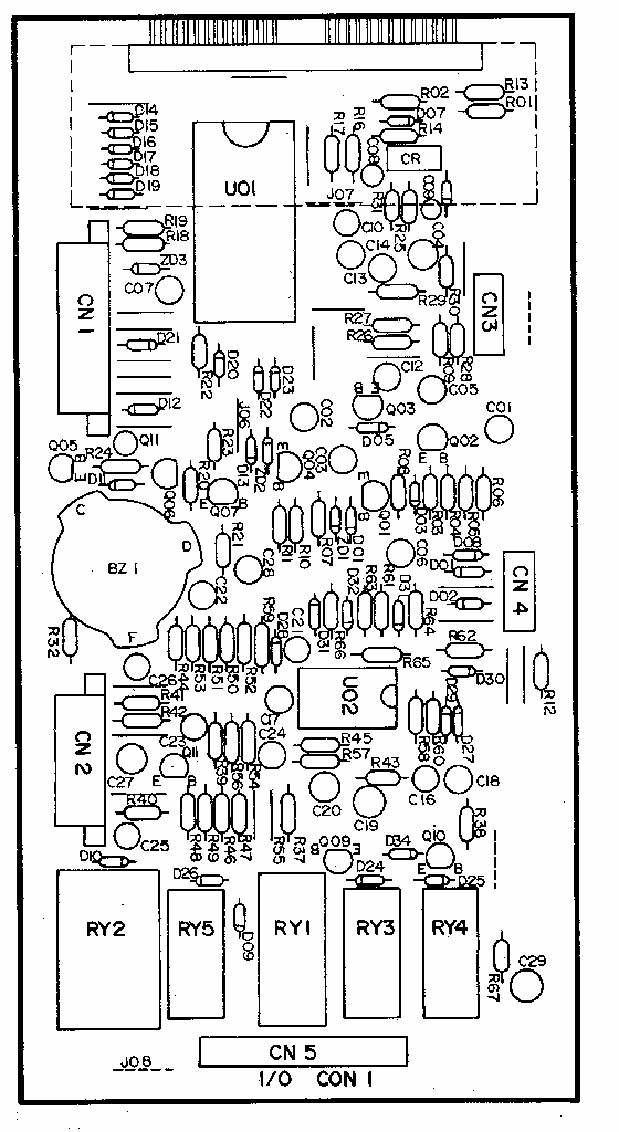 Circuit Board Diagram and Parts List for 7218965380  Kenmore Microwave