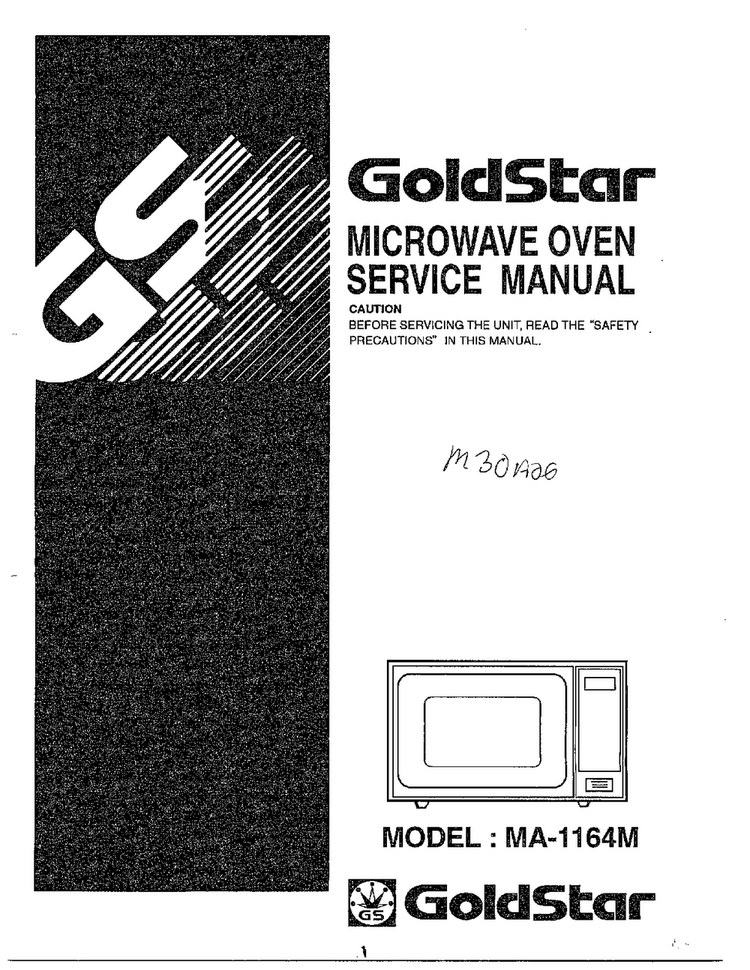 Front Cover Diagram and Parts List for 68-9245  LG Microwave
