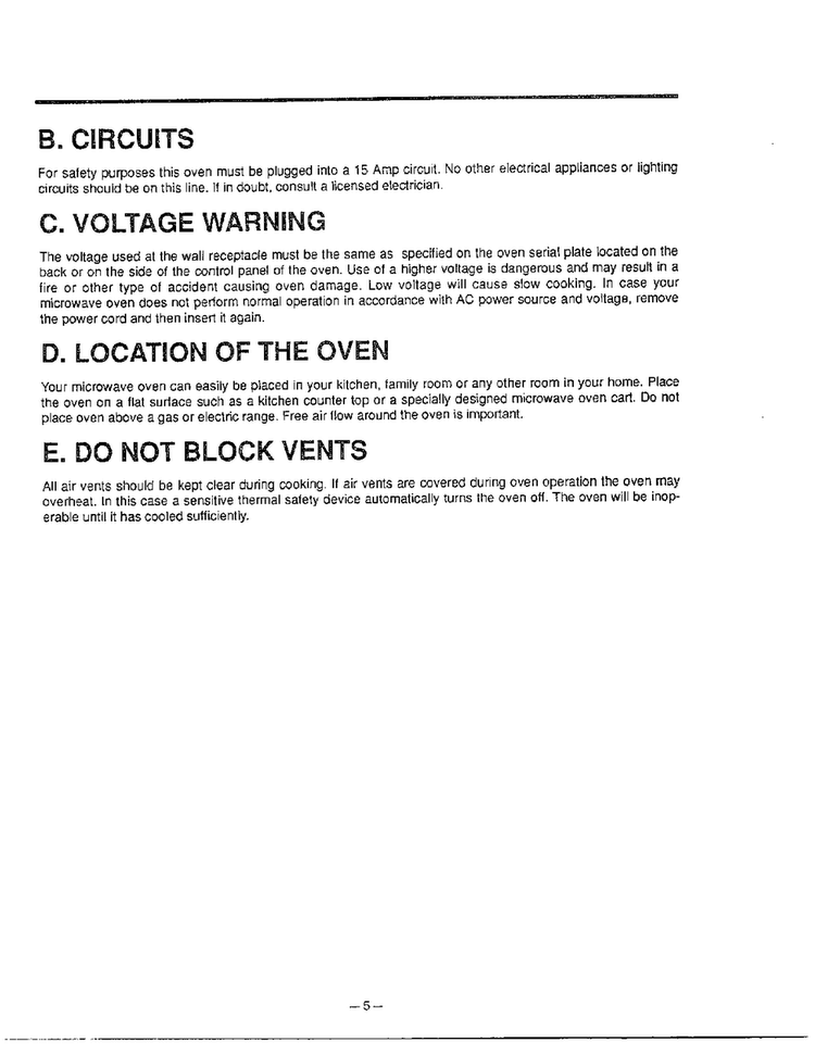 Installations Page 2 Diagram and Parts List for MA-1554M  LG Microwave