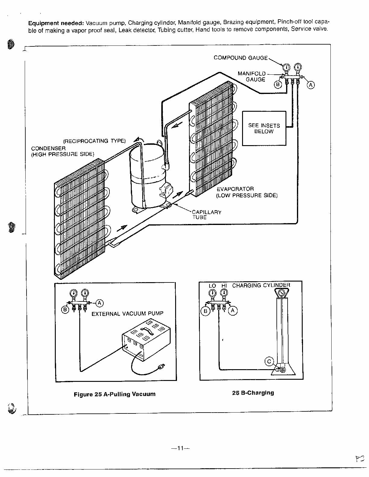 Disassembly Instructions Page 7 Diagram and Parts List for GA-1834FC  LG Air Conditioner