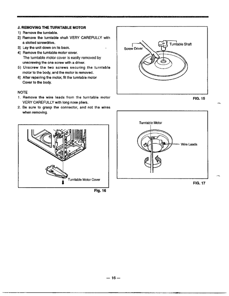 Disassembly/parts Replacment Page 3 Diagram and Parts List for MA-870MW  LG Microwave