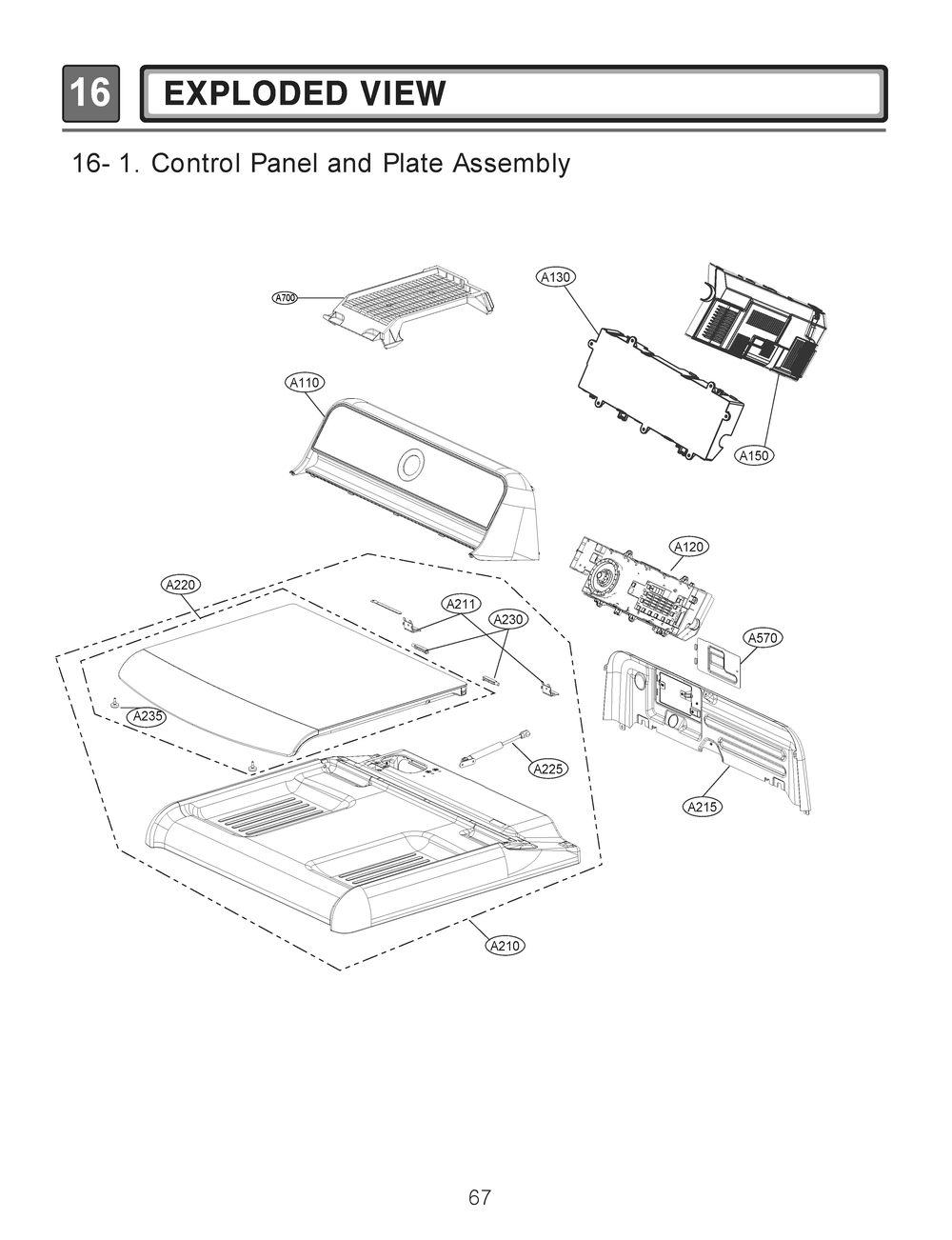Diagram 1 Diagram and Parts List for RV18A8ES8 ASSEEUS LG Dryer