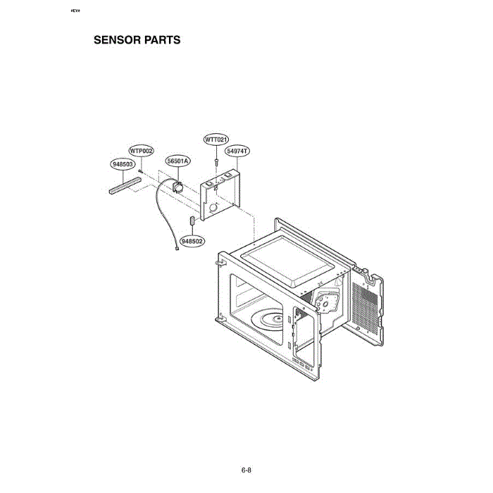 Section 3 Diagram and Parts List for LMA2111ST ASBELGA LG Microwave Oven Combo