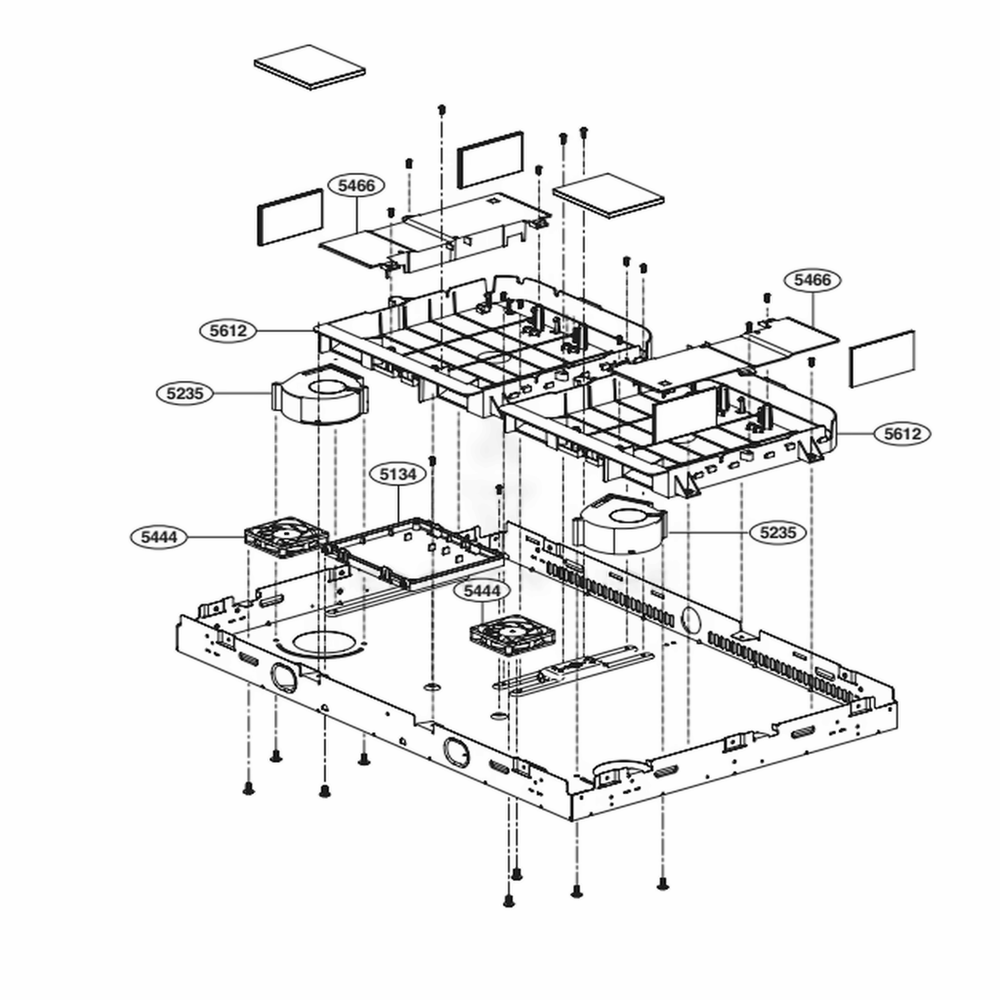 Cooktop Parts 2 Diagram and Parts List for LSE4616BD ABDLLGA LG Range