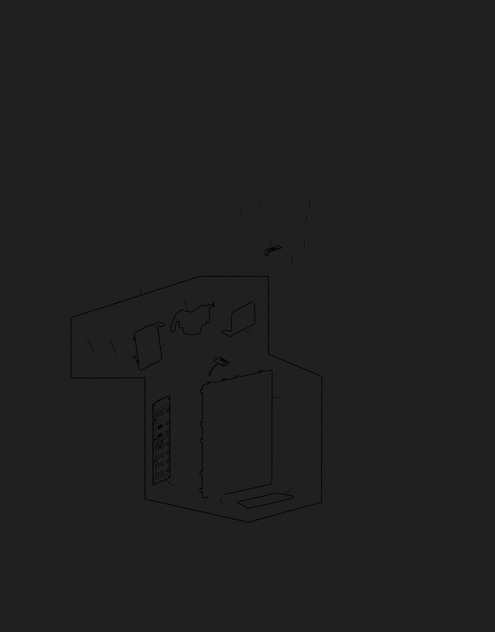 Dispenser Parts Diagram and Parts List for GR-L318LSJM ASTCNA1 LG Refrigerator