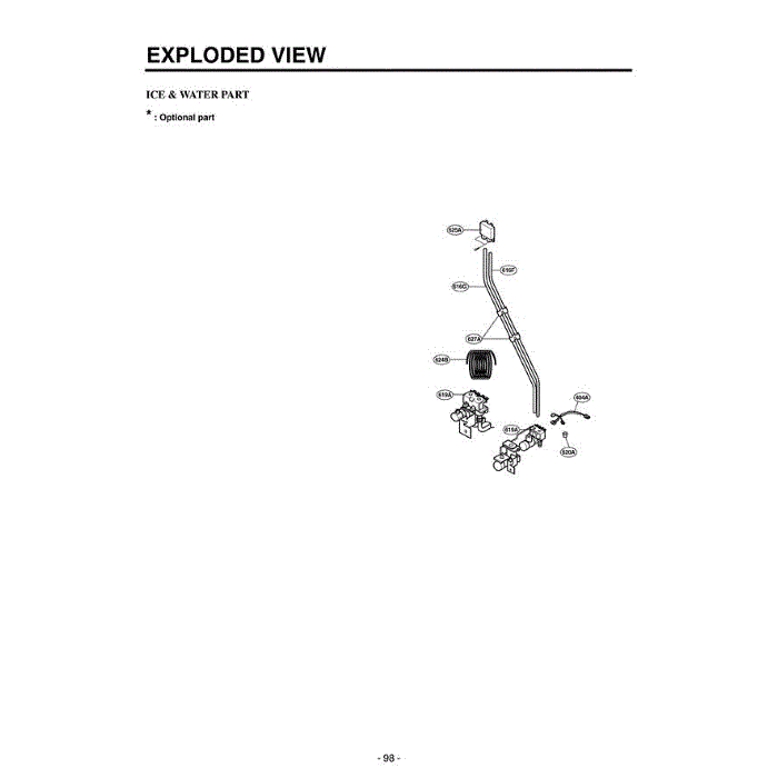 Section 6 Diagram and Parts List for LSC27991TT ATICLGA LG Refrigerator
