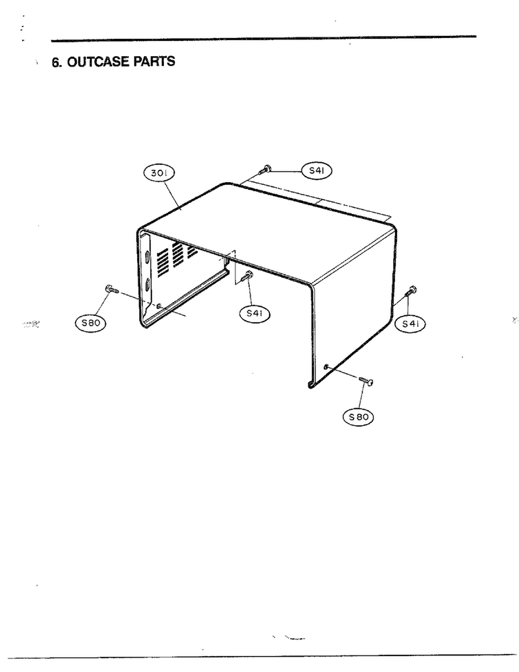 Complete Microwave Assembly Page 7 Diagram and Parts List for MA-860M  LG Microwave