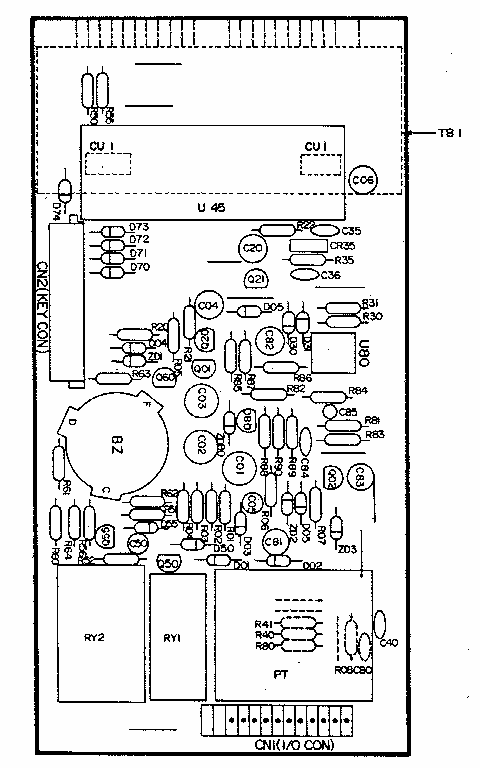 Power And Control Circuit Board (part No. 2q10204a) Diagram and Parts List for 7218883880  Kenmore Microwave