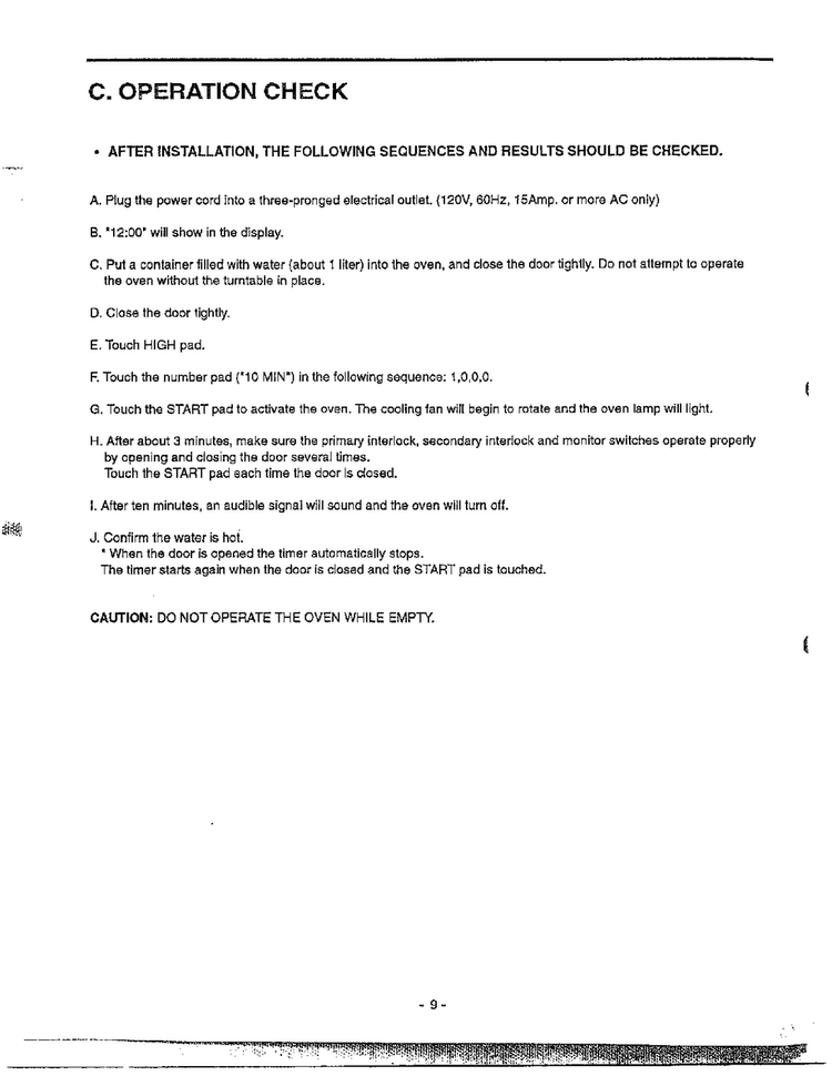 Information Diagram and Parts List for MA-682M  LG Microwave