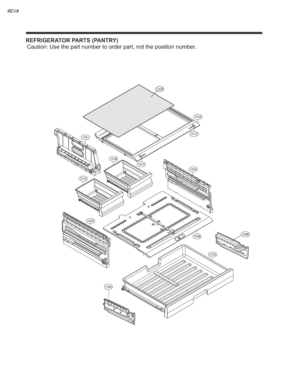 Refrigerator Parts 2 Diagram and Parts List for GM-B268NSNM ASTCSE0 LG Refrigerator