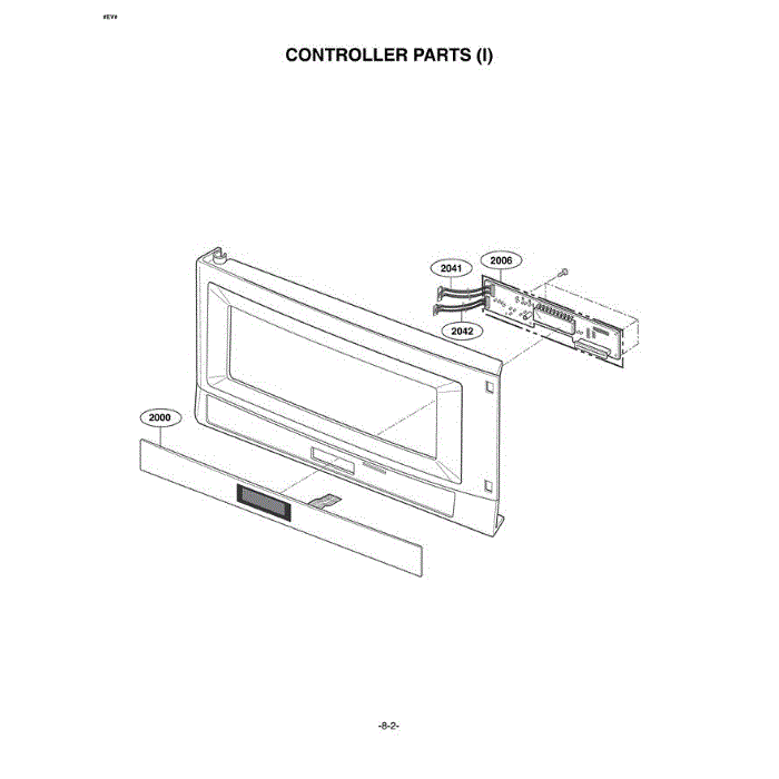 Section 2 Diagram and Parts List for LMVM1955SBQ ABSELGA LG Microwave Oven Combo