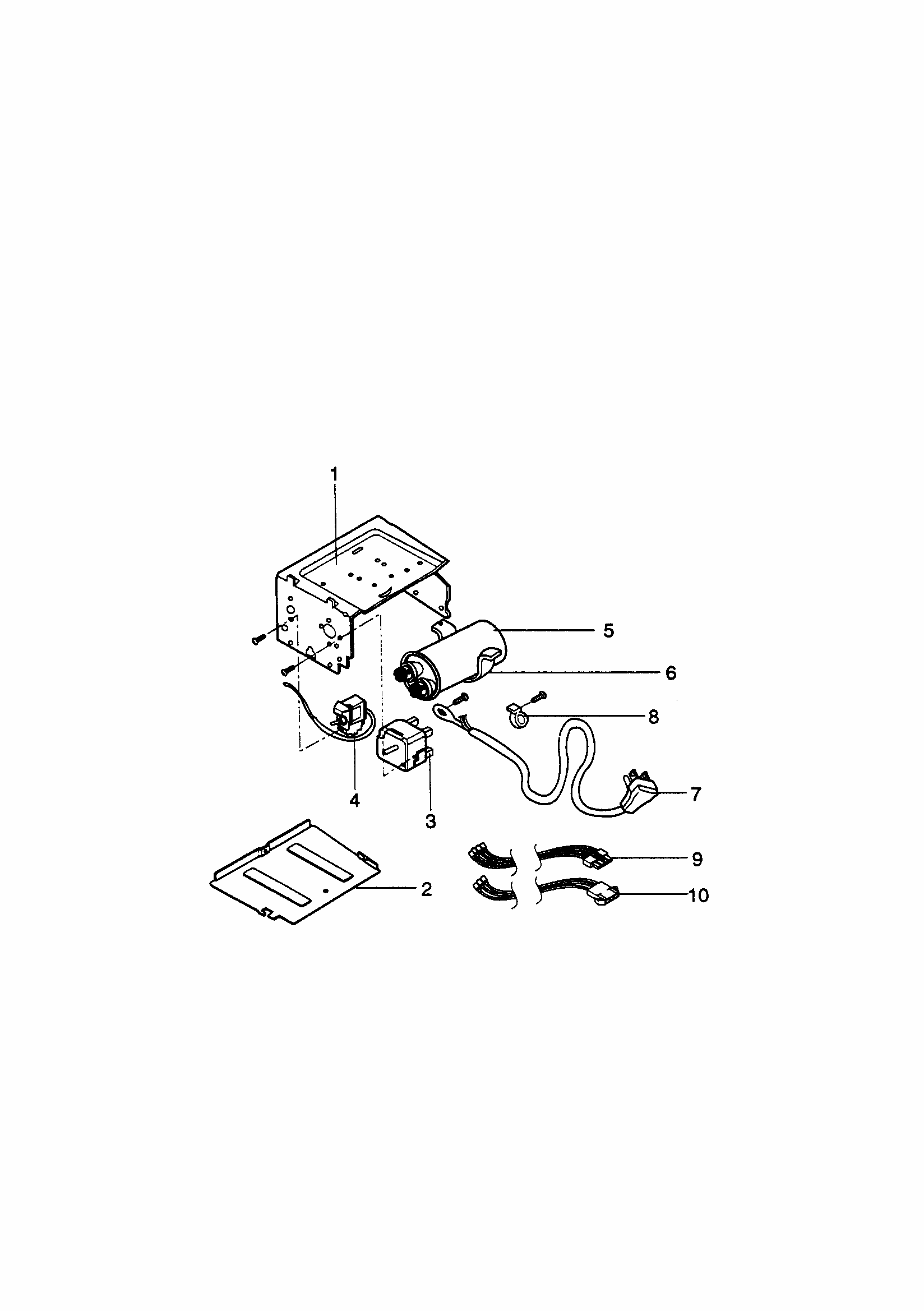Control Box Diagram and Parts List for 58079074890  Kenmore Air Conditioner