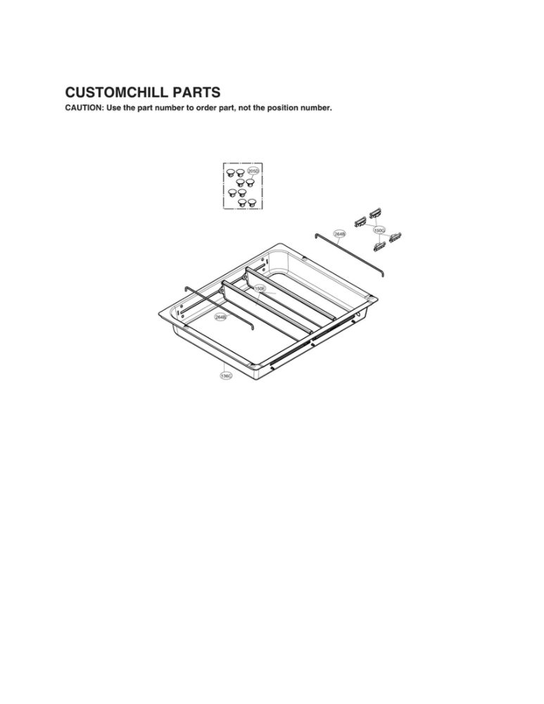 Customchill Parts Diagram and Parts List for LMXS30796S 01 LG Refrigerator