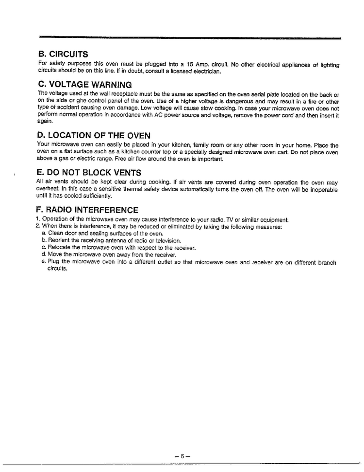 Installations Page 2 Diagram and Parts List for MA-1164M  LG Microwave