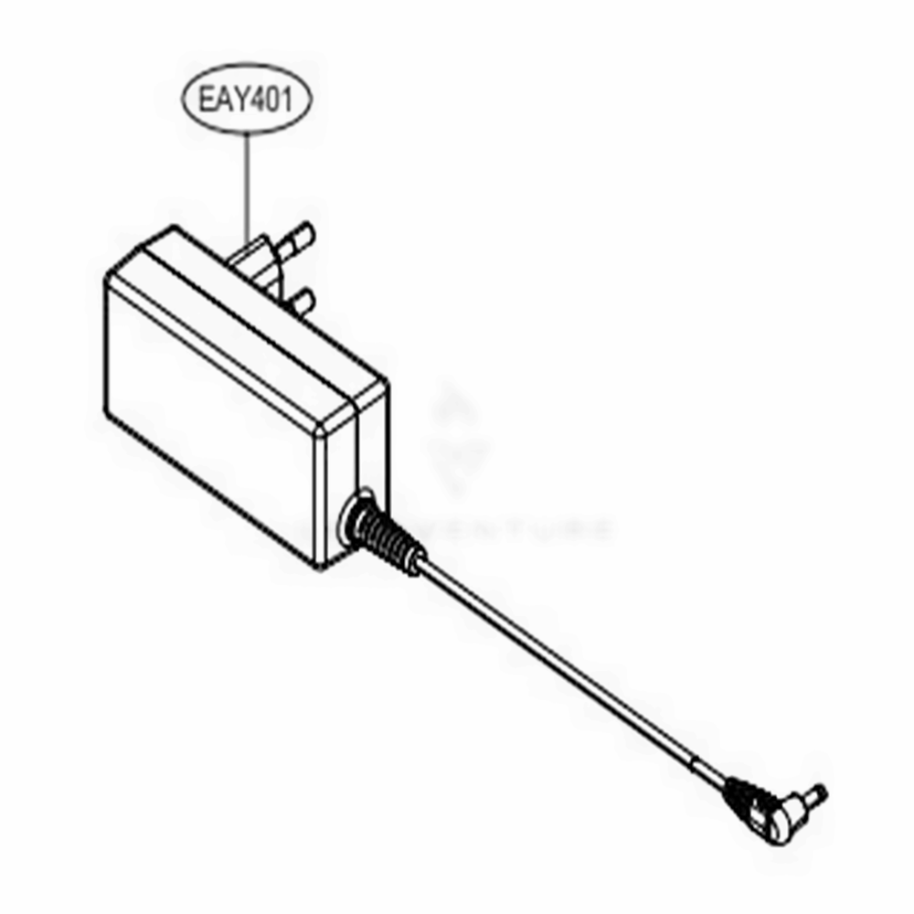 Adapter Diagram and Parts List for A908VMR DVWELGA LG Upright Vacuum
