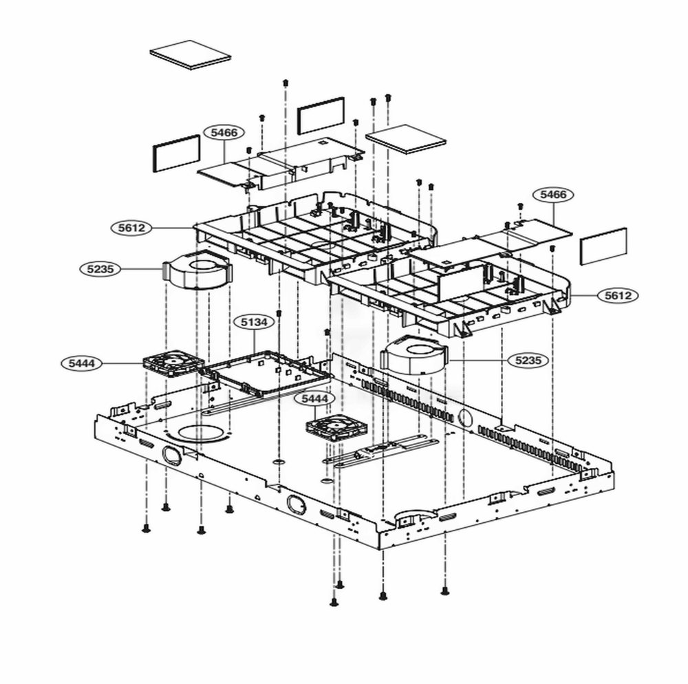 Cooktop Parts 2 Diagram and Parts List for LSE4617ST ASTLLGA LG Range