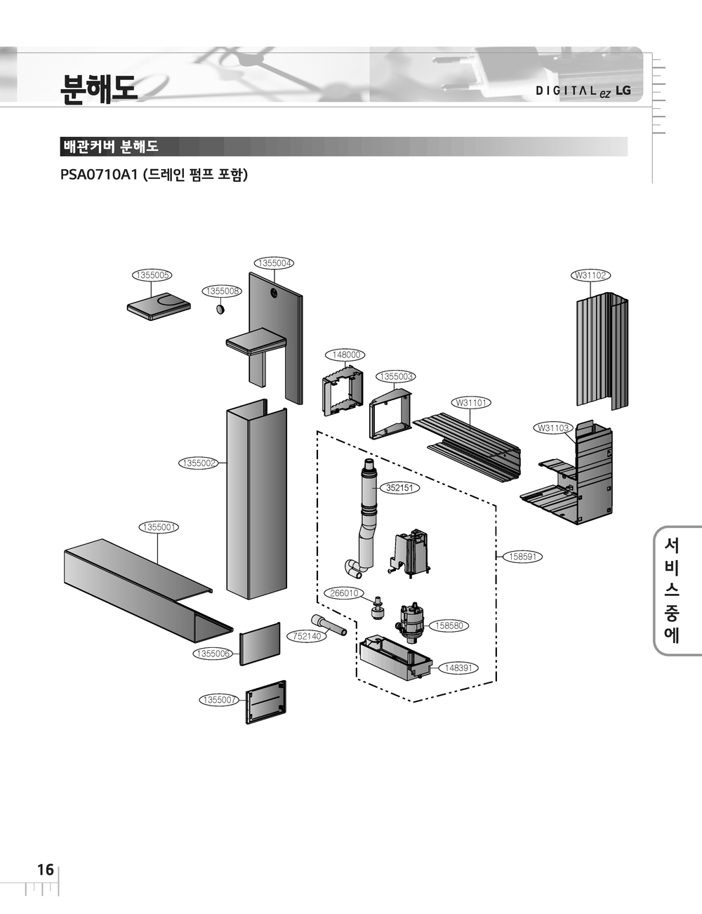 Diagram 3 Diagram and Parts List for SQ06EDETHJ AKOR LG Microwave