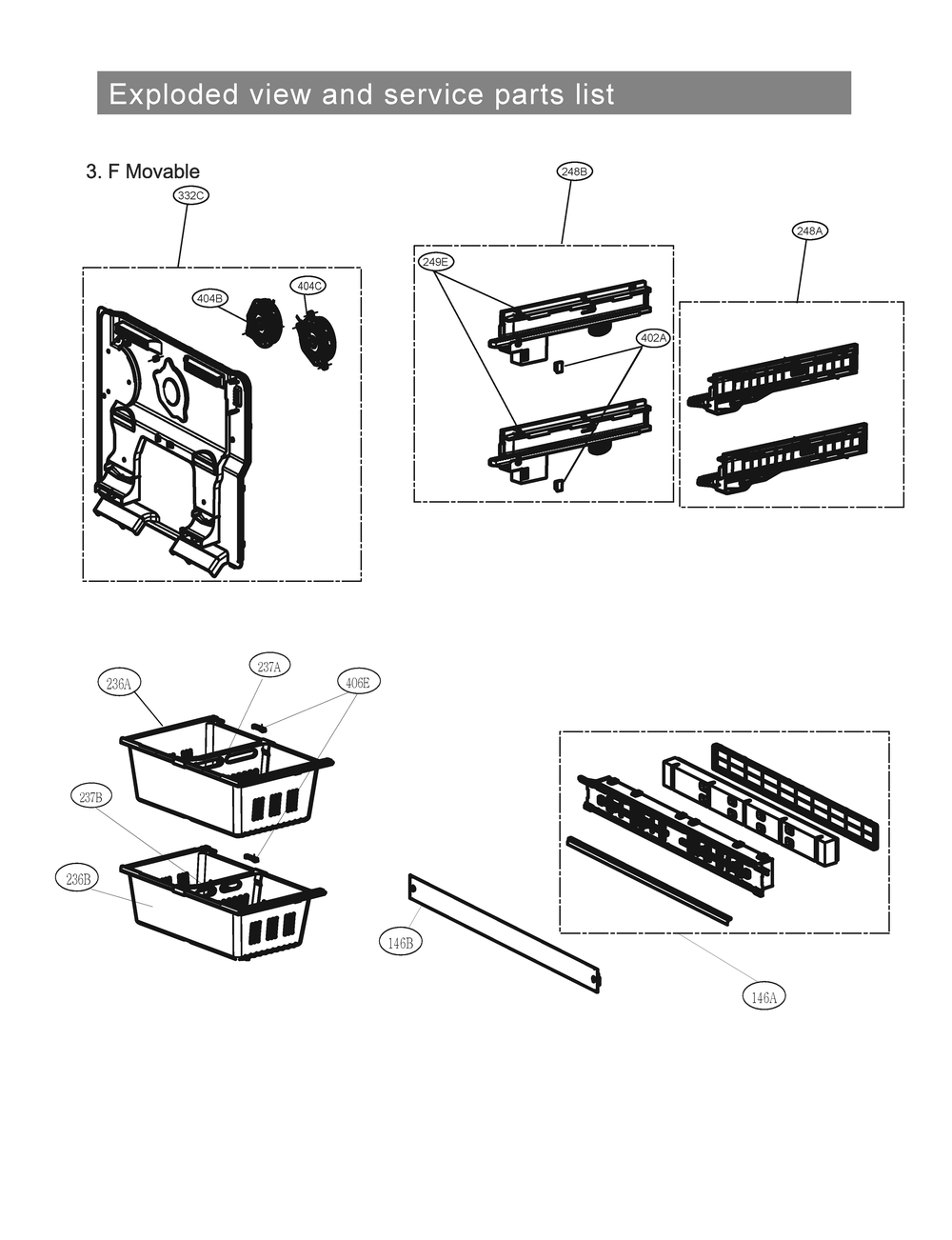 Diagram 3 Diagram and Parts List for LRMVC1803S ASTCNA0 LG Refrigerator