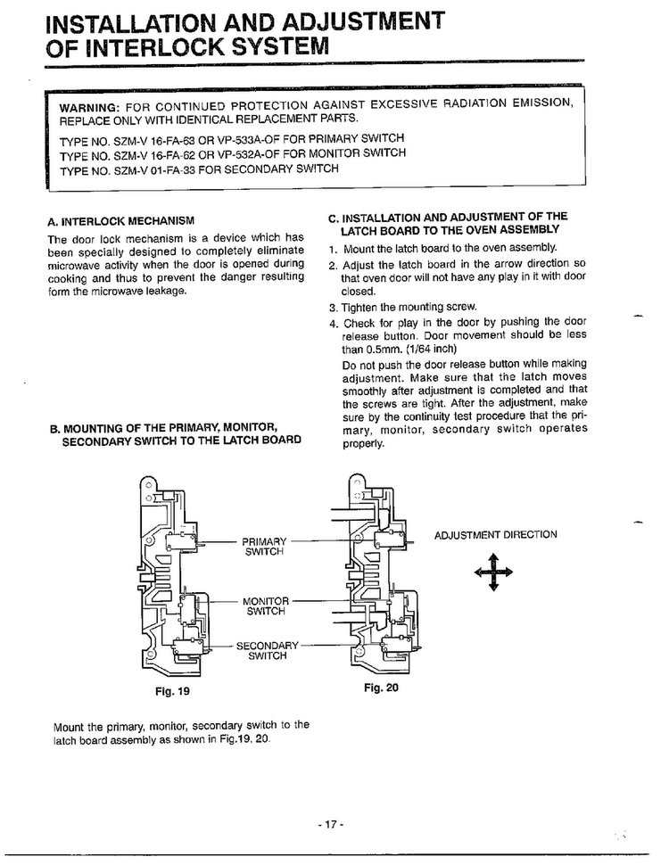 Information Page 7 Diagram and Parts List for MA-682M  LG Microwave