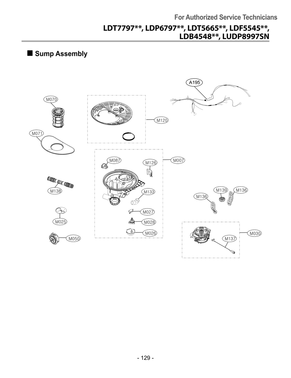 Diagram 11 Diagram and Parts List for DUA217TT ASTEEUS LG Dishwasher