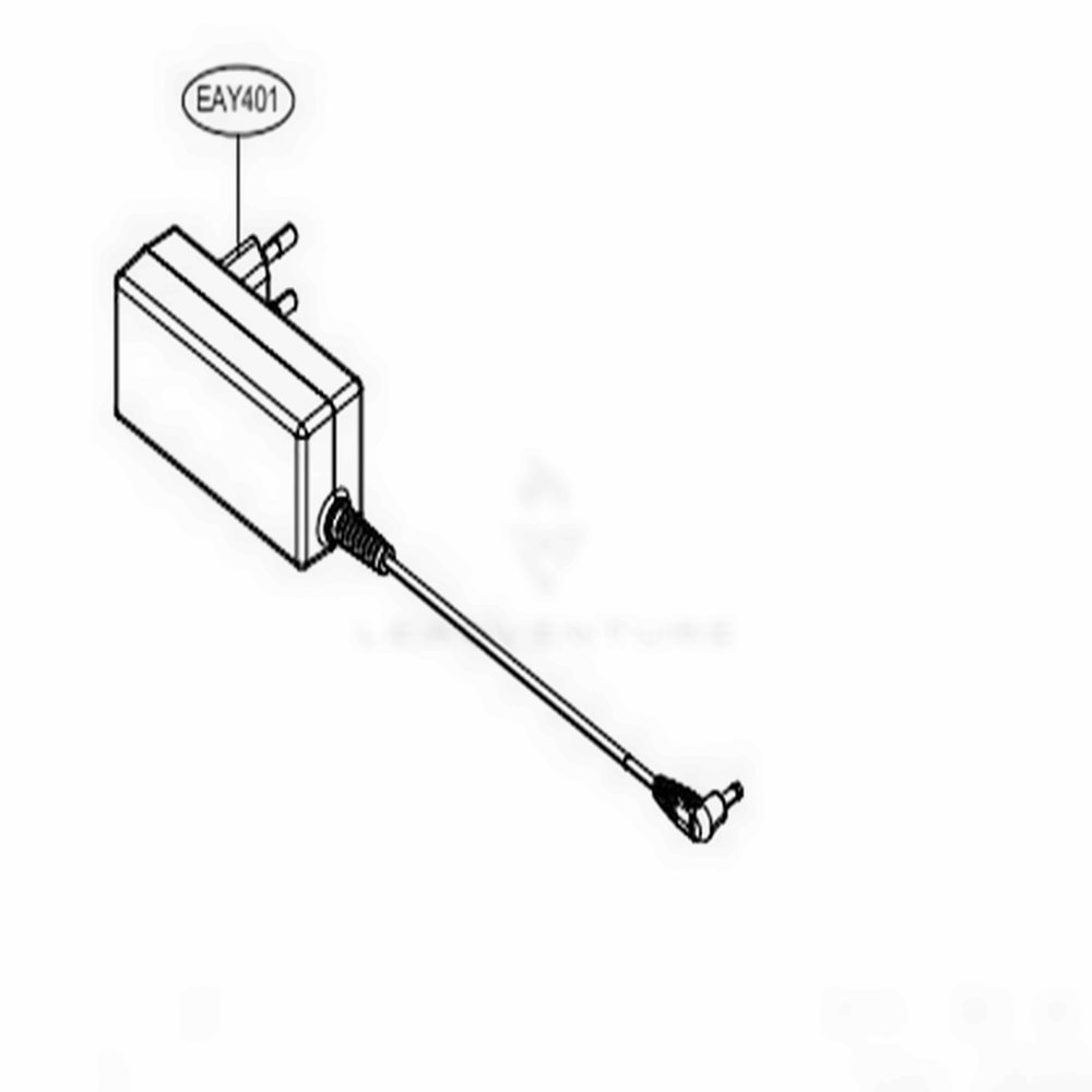 Adapter Diagram and Parts List for A906SM BFSELGA LG Upright Vacuum