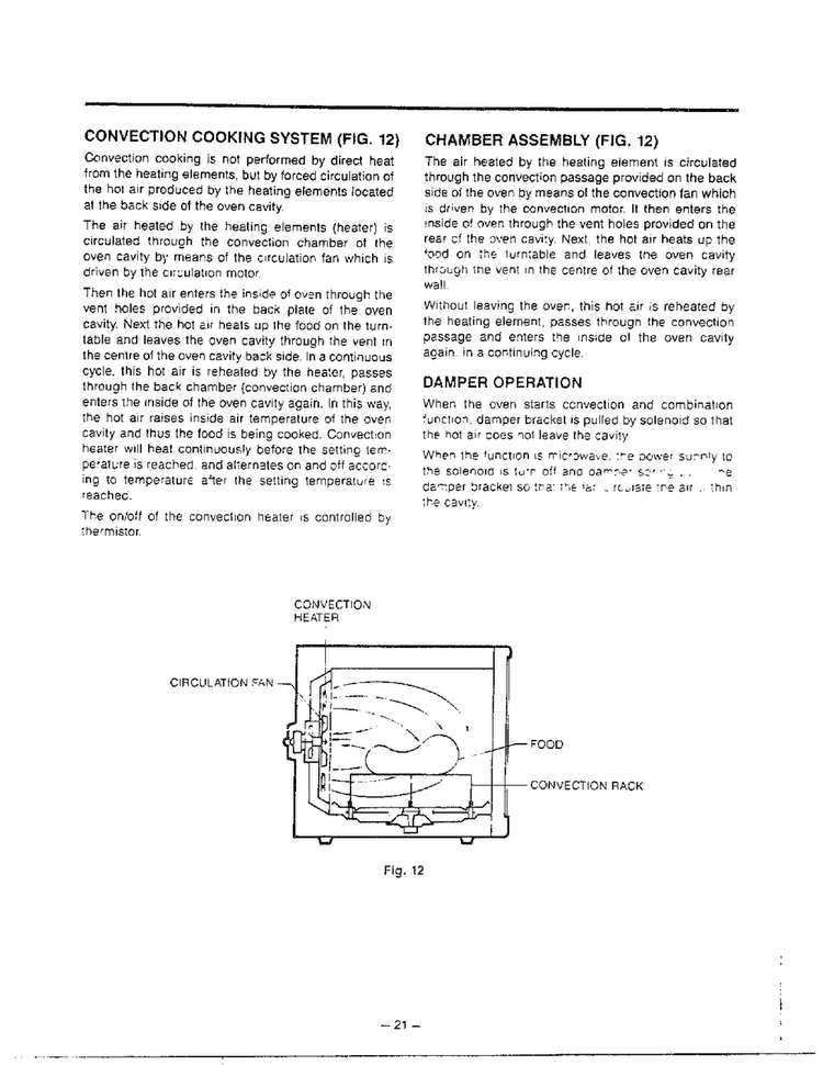 Description/function Of Components Page 2 Diagram and Parts List for MH-1355M  LG Microwave