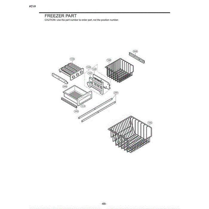 Section 4 Diagram and Parts List for LRBN22514SB AWBCLGG LG Refrigerator