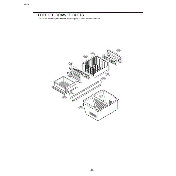 Section 12 Diagram and Parts List for 75082 ASWCSEA LG Refrigerator