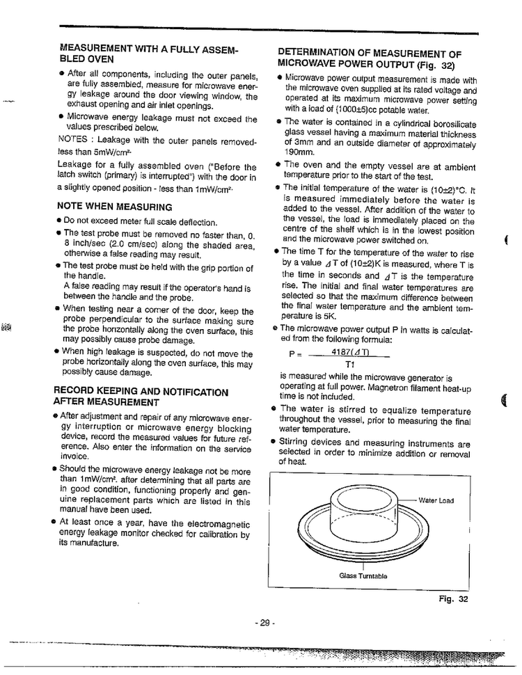 Information Page 19 Diagram and Parts List for MA-682M  LG Microwave