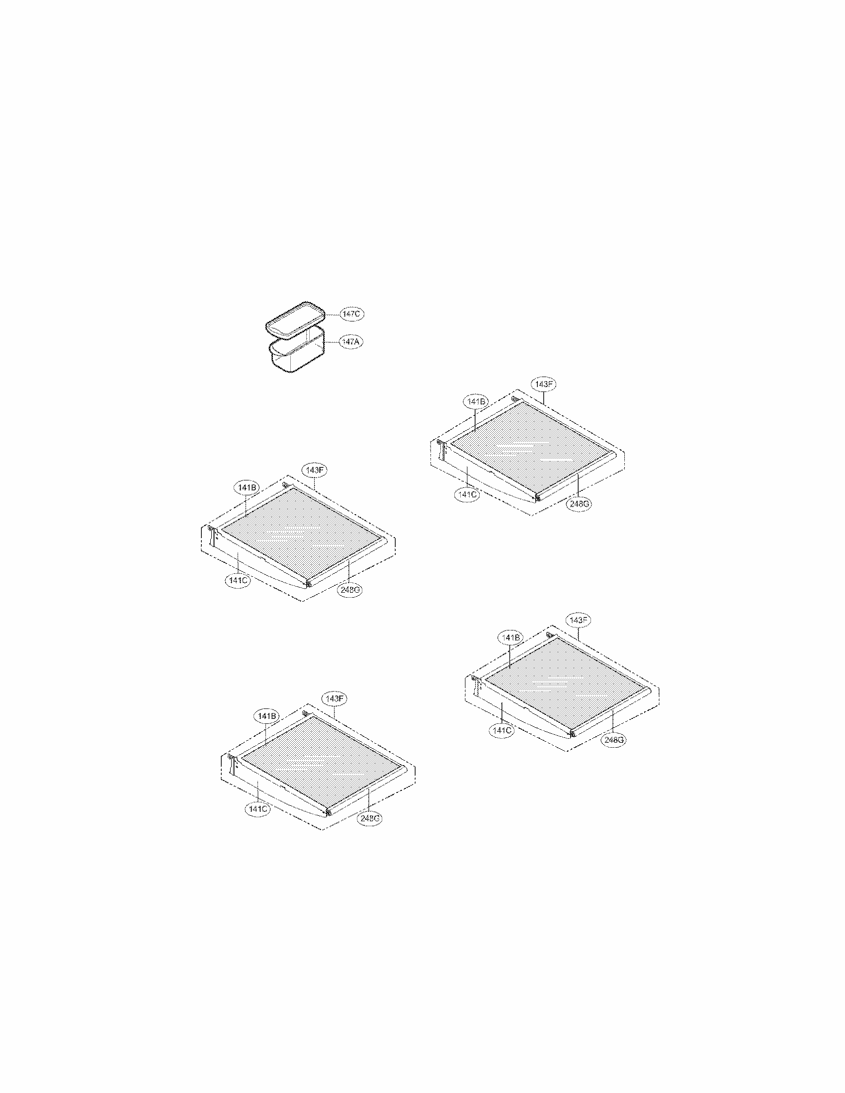 Refrigerator Parts Diagram and Parts List for 79571304012  Kenmore Refrigerator