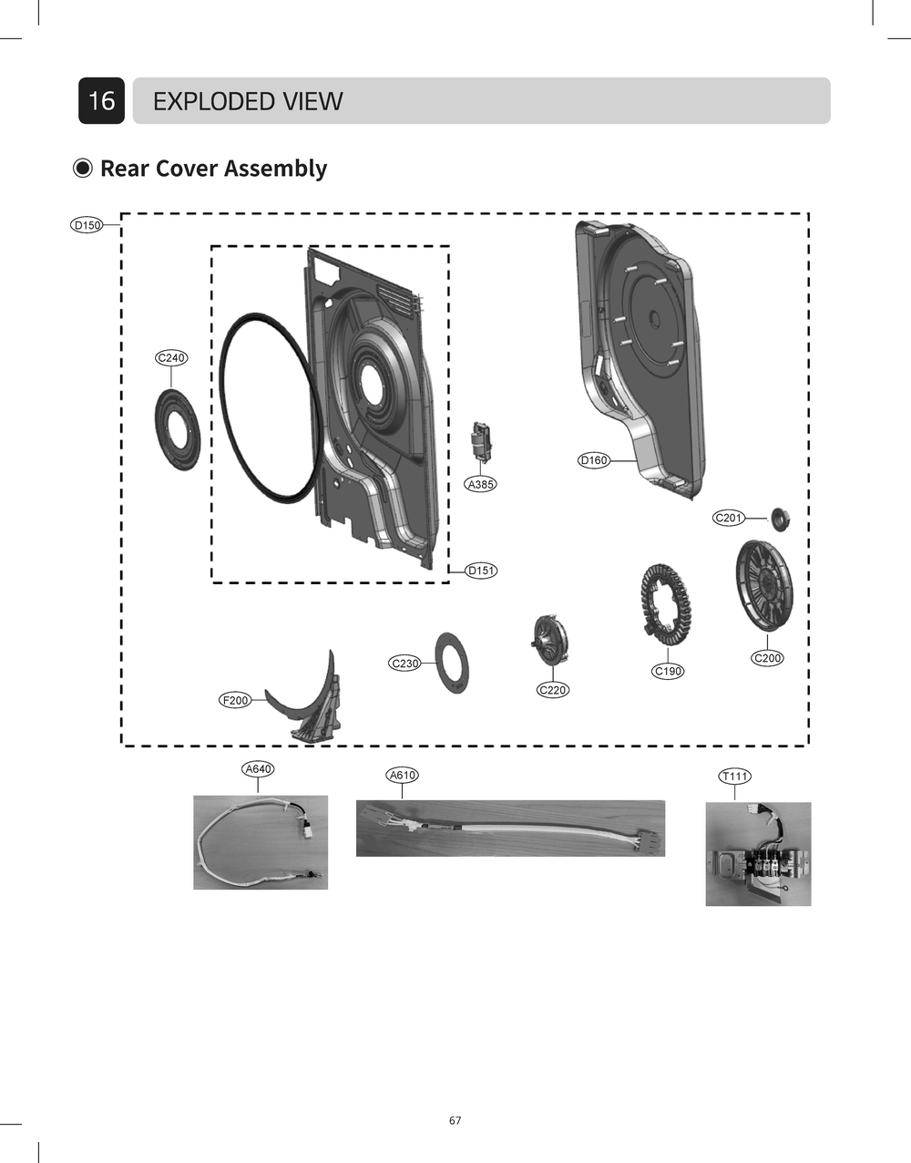 Diagram 4 Diagram and Parts List for DLHC5502W ABWEEUS LG Dryer