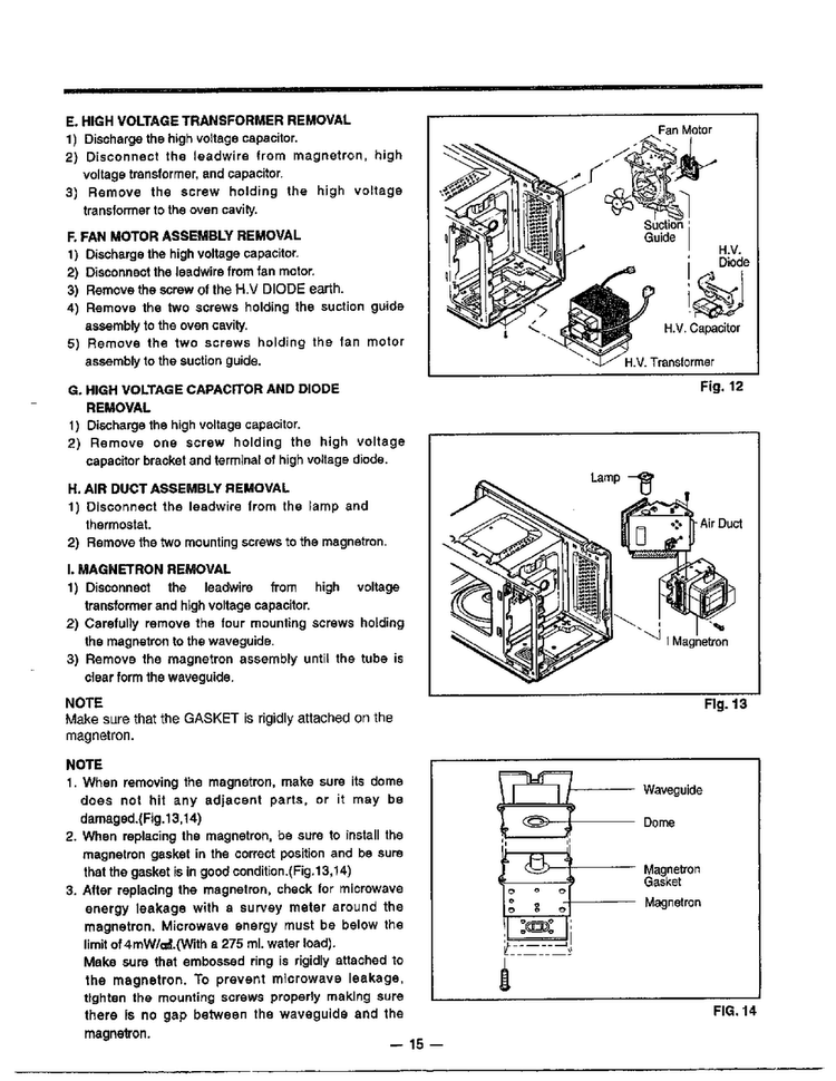 Disassembly/parts Replacement Page 2 Diagram and Parts List for MA-880MW  LG Microwave