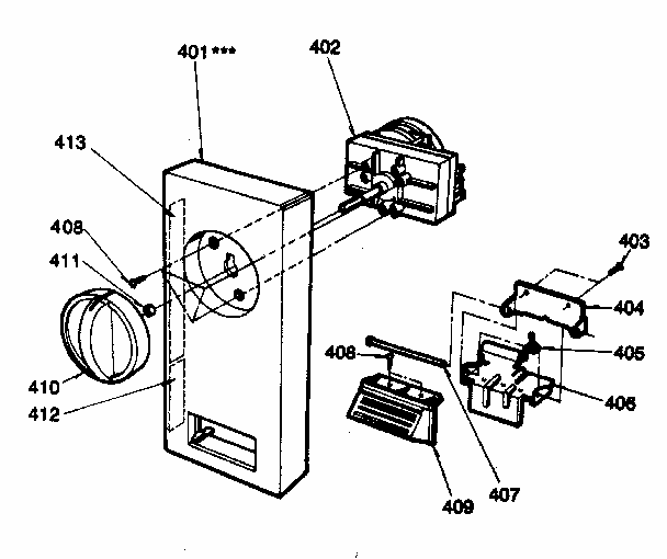 Control Panel Parts Diagram and Parts List for 7218801080  Kenmore Microwave