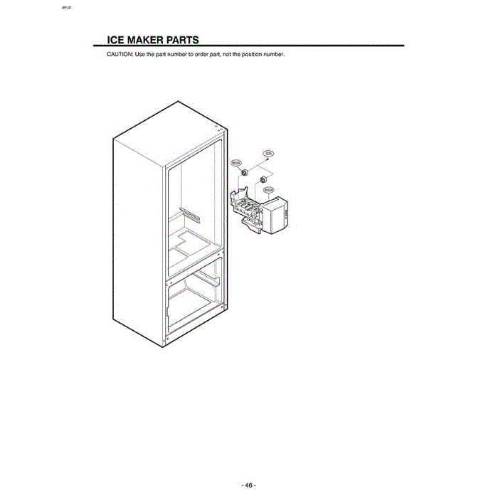 Section 9 Diagram and Parts List for LRFC22750ST ASTCLGY LG Refrigerator
