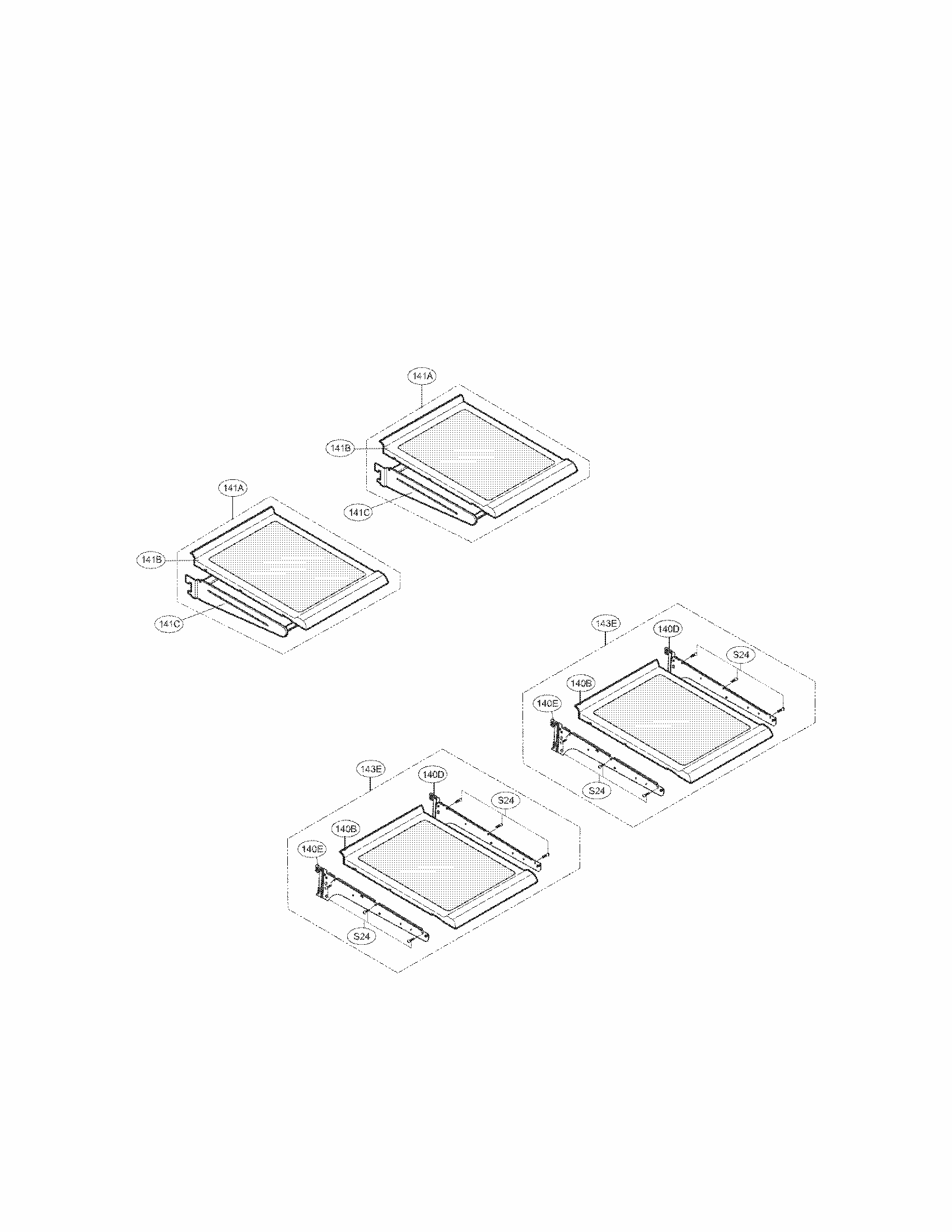 Refrigerator Parts Diagram and Parts List for 79578092901  Kenmore Refrigerator