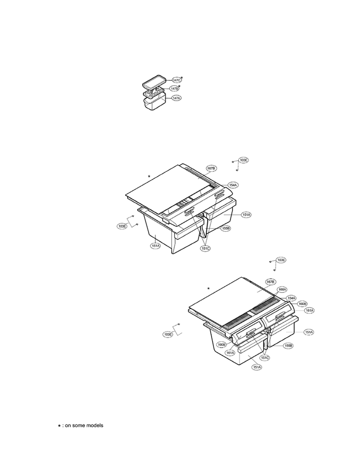 Refrigerator Parts Diagram and Parts List for LRDN20724SB  LG Refrigerator