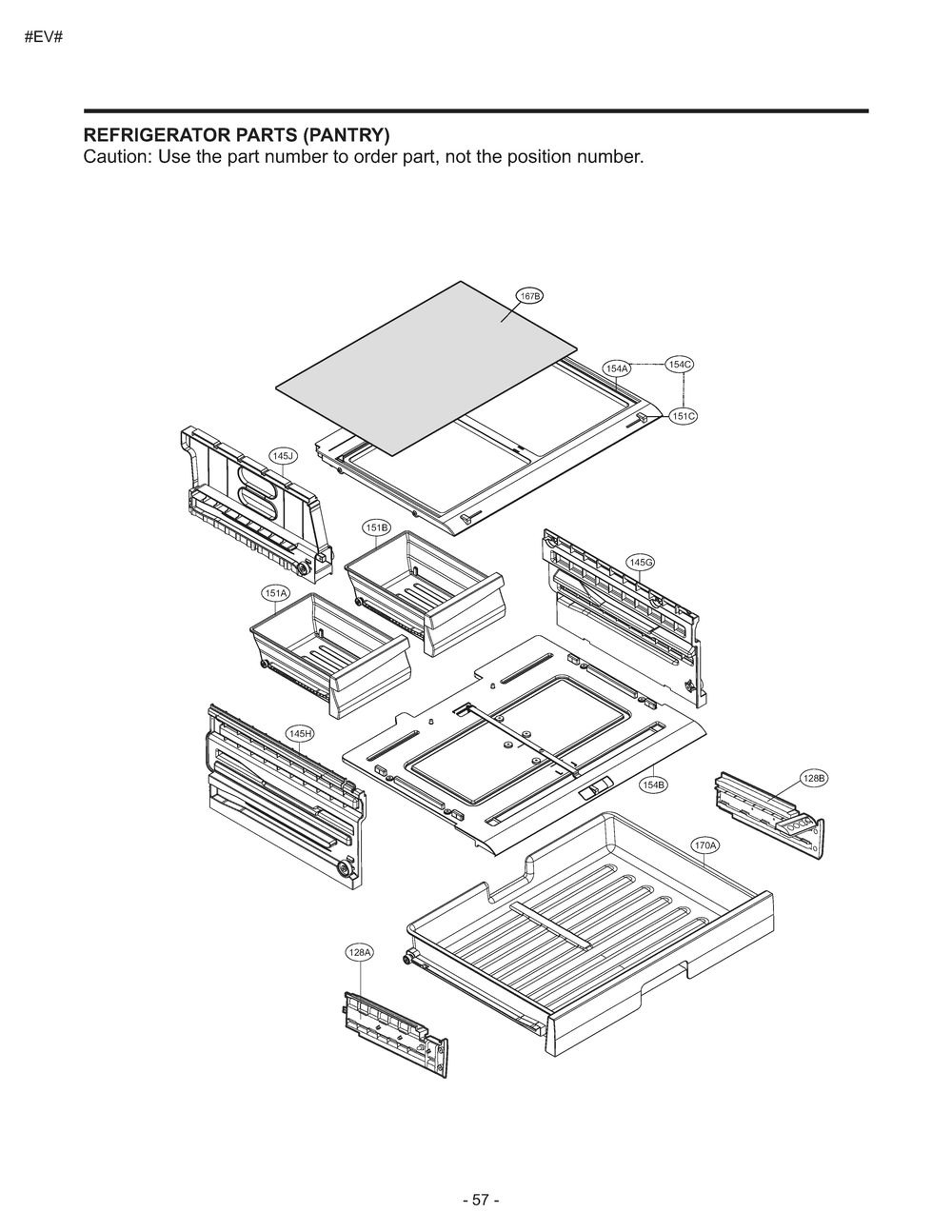 Refrigerator Parts 2 Diagram and Parts List for GM-B268NSNP ASTCNA0 LG Refrigerator