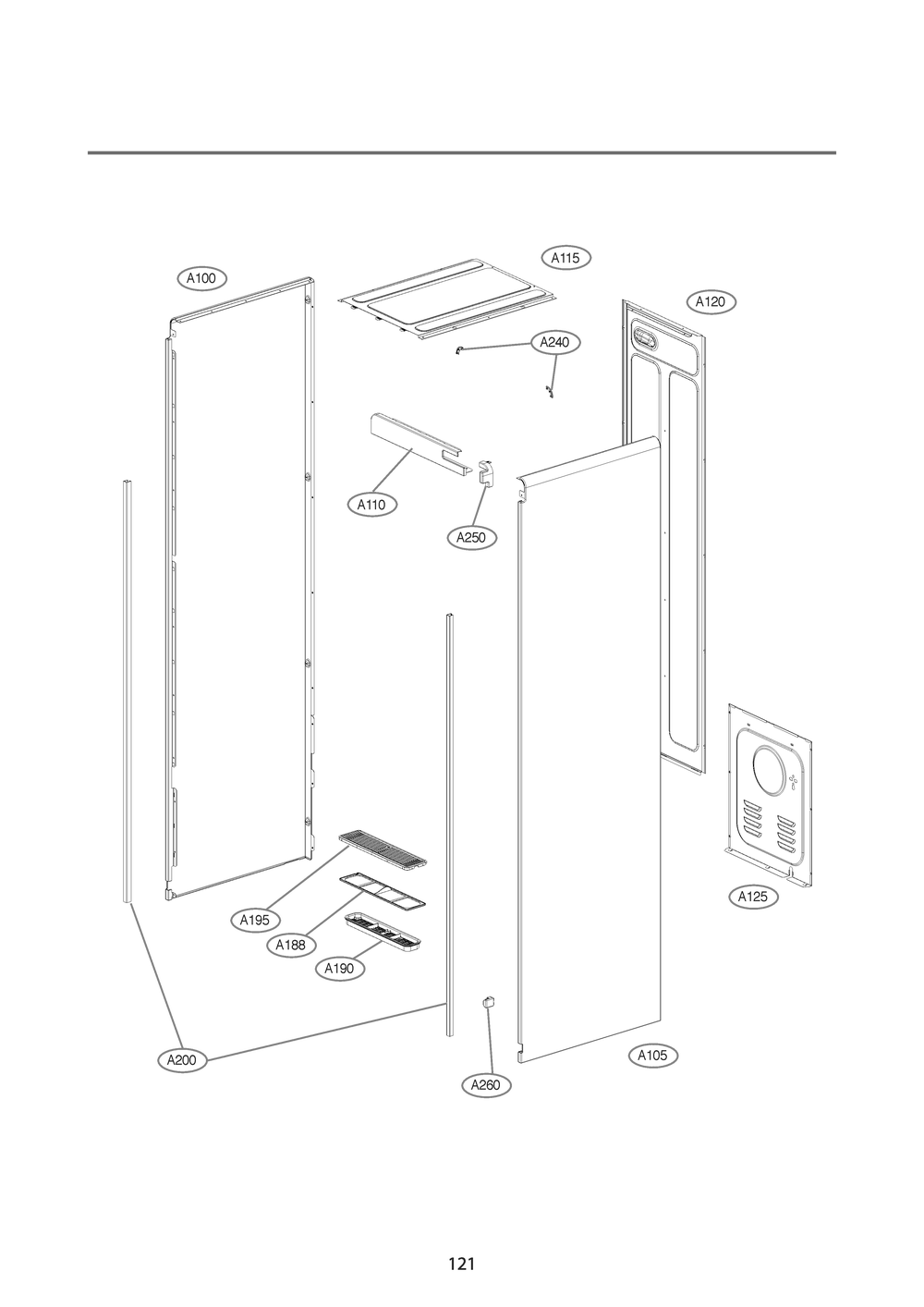 Diagram 3 Diagram and Parts List for 195174013113 ALCEEUS LG Steamer