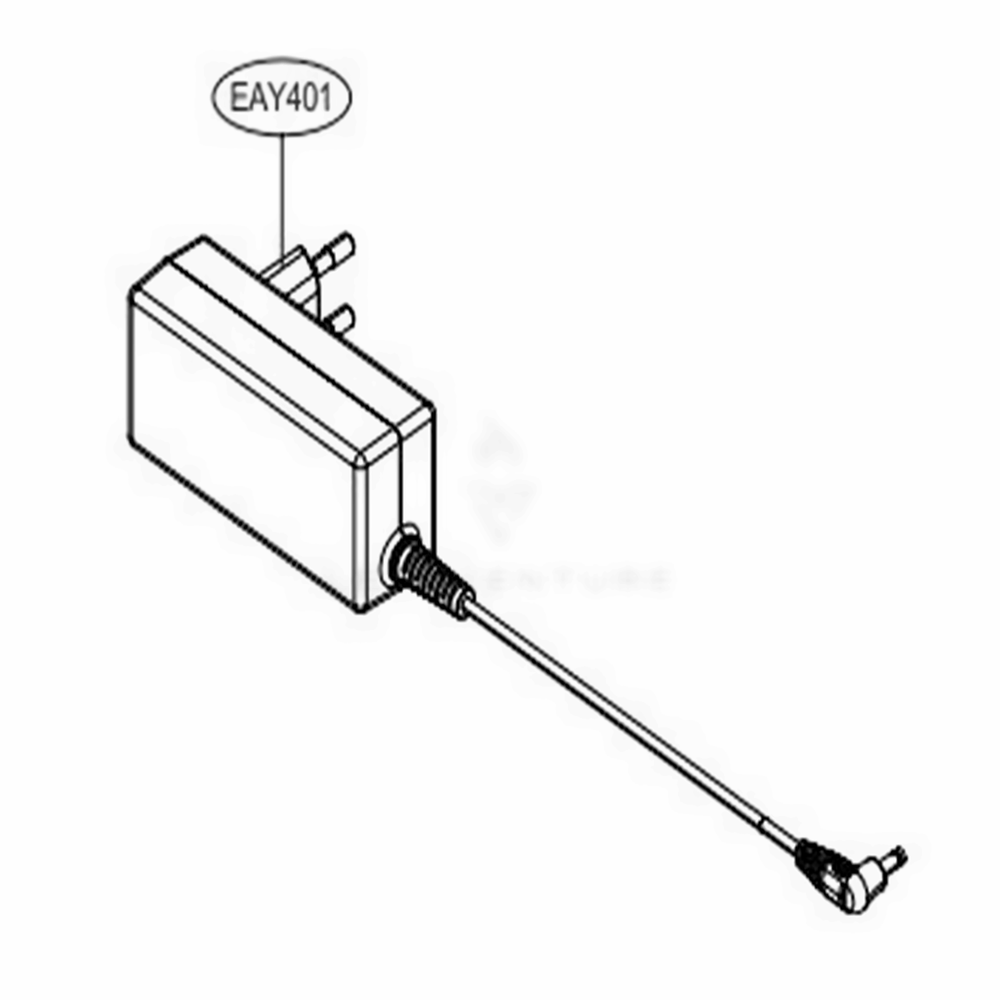 Adaptor Diagram and Parts List for A908VMR AVWELGA LG Upright Vacuum