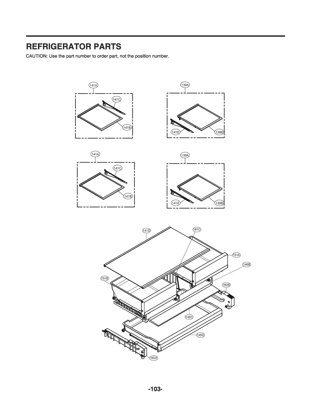 Refrigerator Parts Diagram and Parts List for GR-X268NSSM ASTCNA4 LG Refrigerator