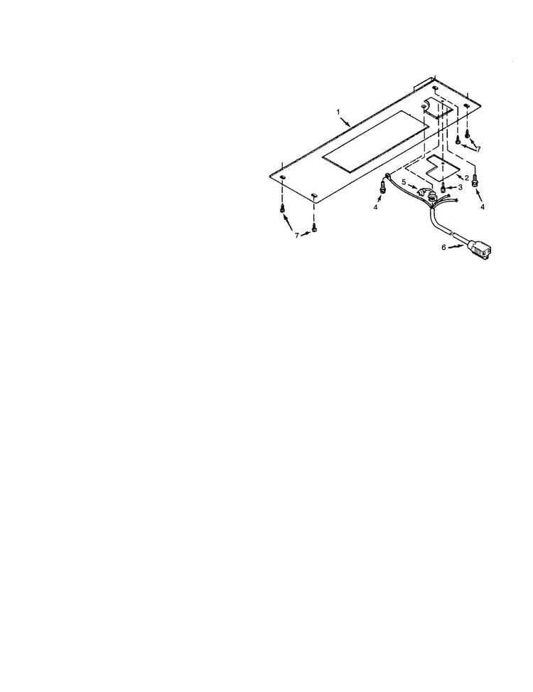 Service Parts Diagram and Parts List for 23334201  Kenmore Range Hood