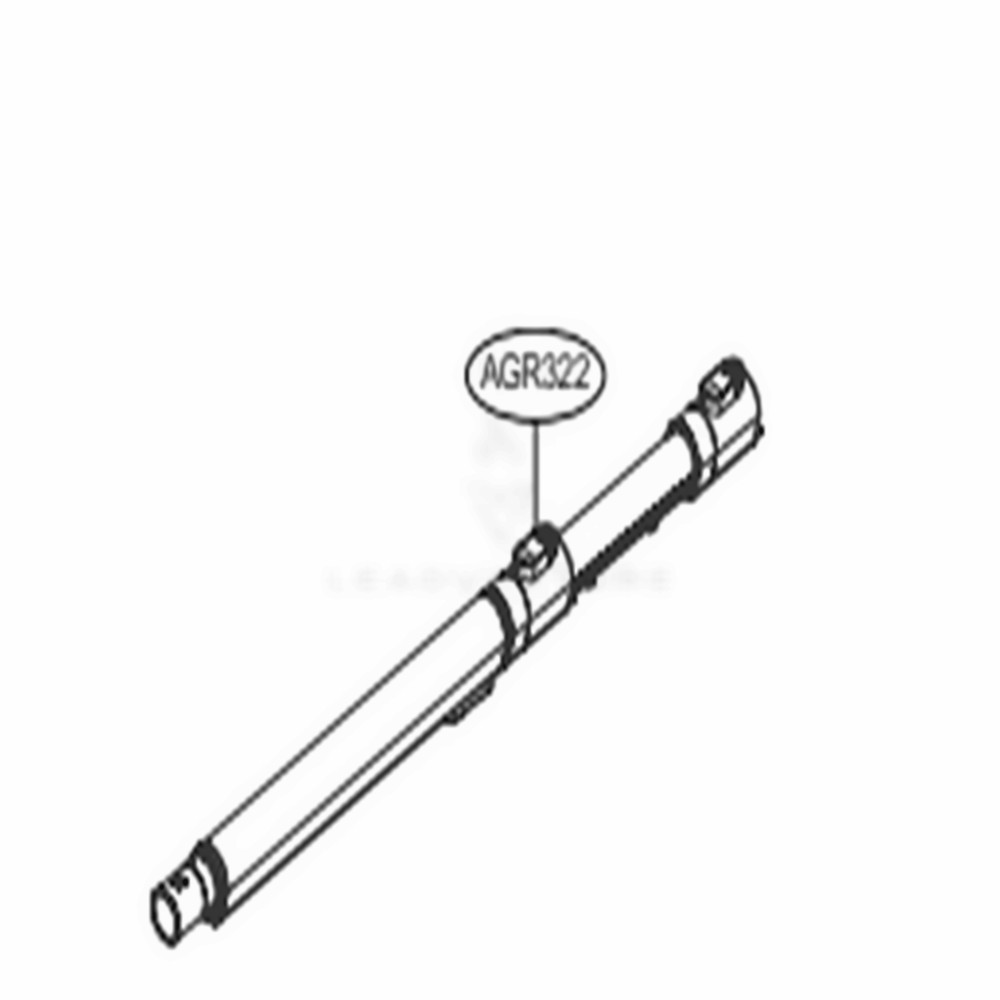 Extension Pipe Diagram and Parts List for A929KVM AVWELGA LG Canister Vacuum