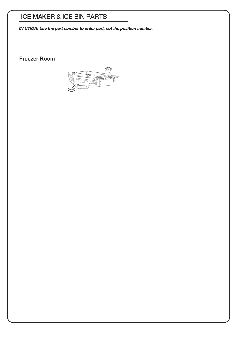 Ice Maker And Ice Bin Parts Diagram and Parts List for GR-B288NSUM ASTCSE0 LG Refrigerator