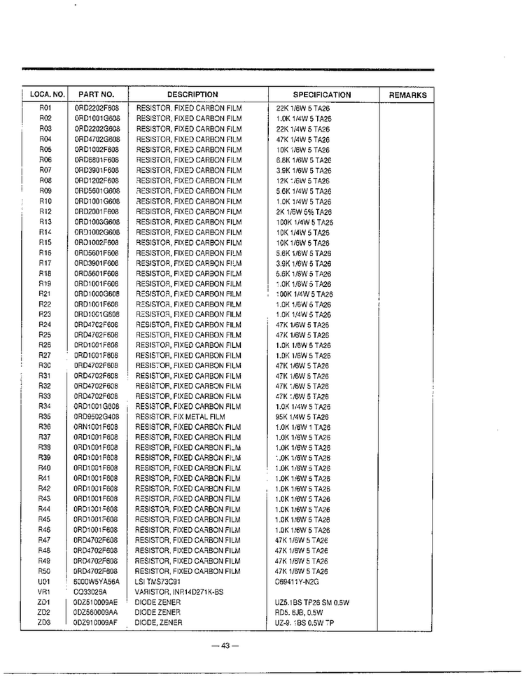 Complete Microwave Oven Page 11 Diagram and Parts List for MA-1171S  LG Microwave