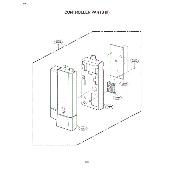 Section 1 Diagram and Parts List for LMVM1945T ATGELGA LG Microwave Oven Combo