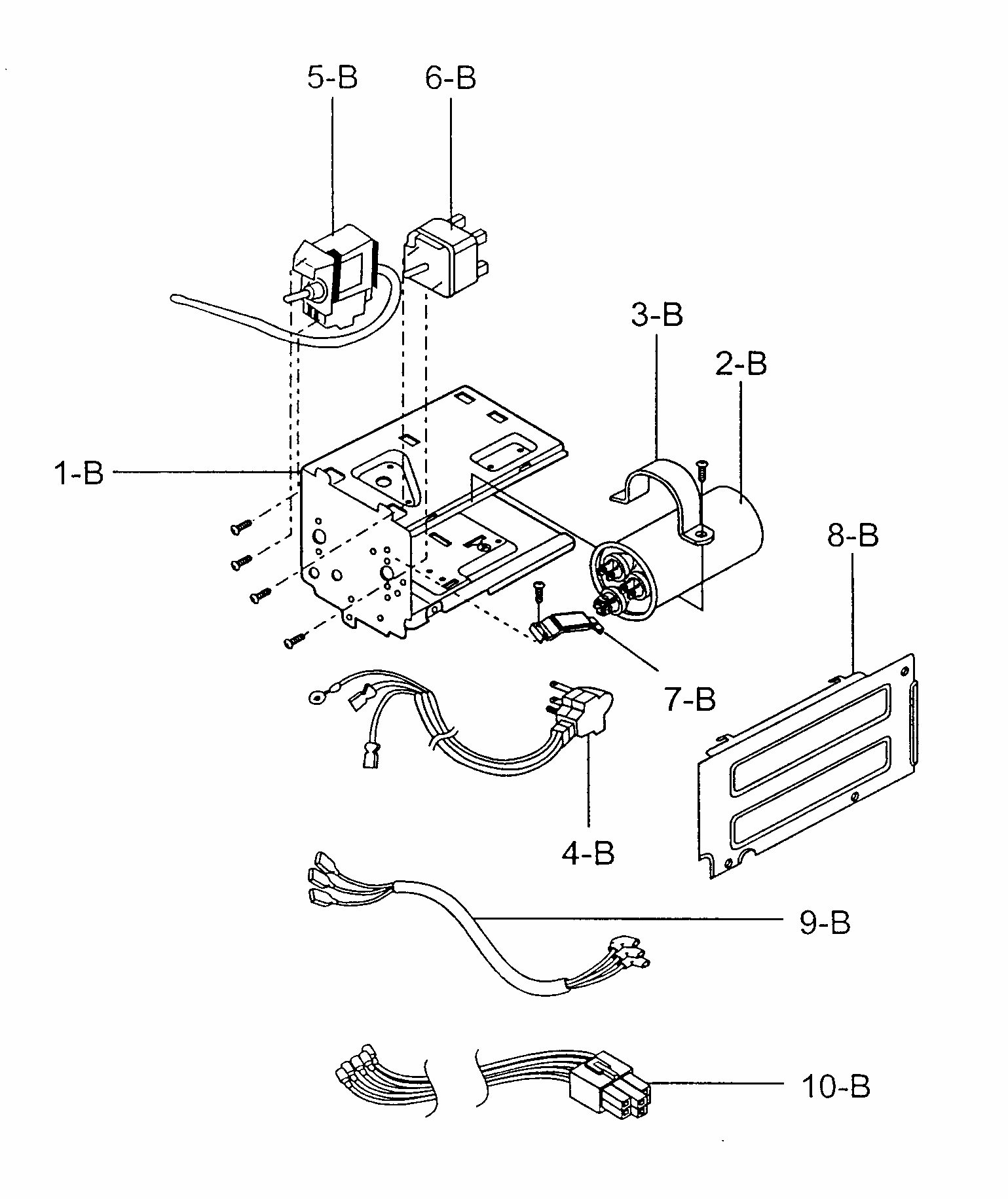 Air Conditioner Diagram and Parts List for 58071121100  Kenmore Air Conditioner